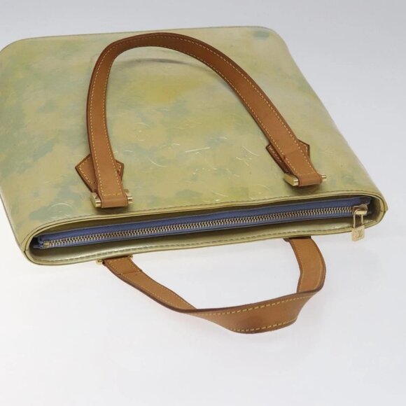 LOUIS VUITTON Monogram Vernis Houston Hand Bag Lavande M91218 LV Auth fm4471 - Picture 7 of 16